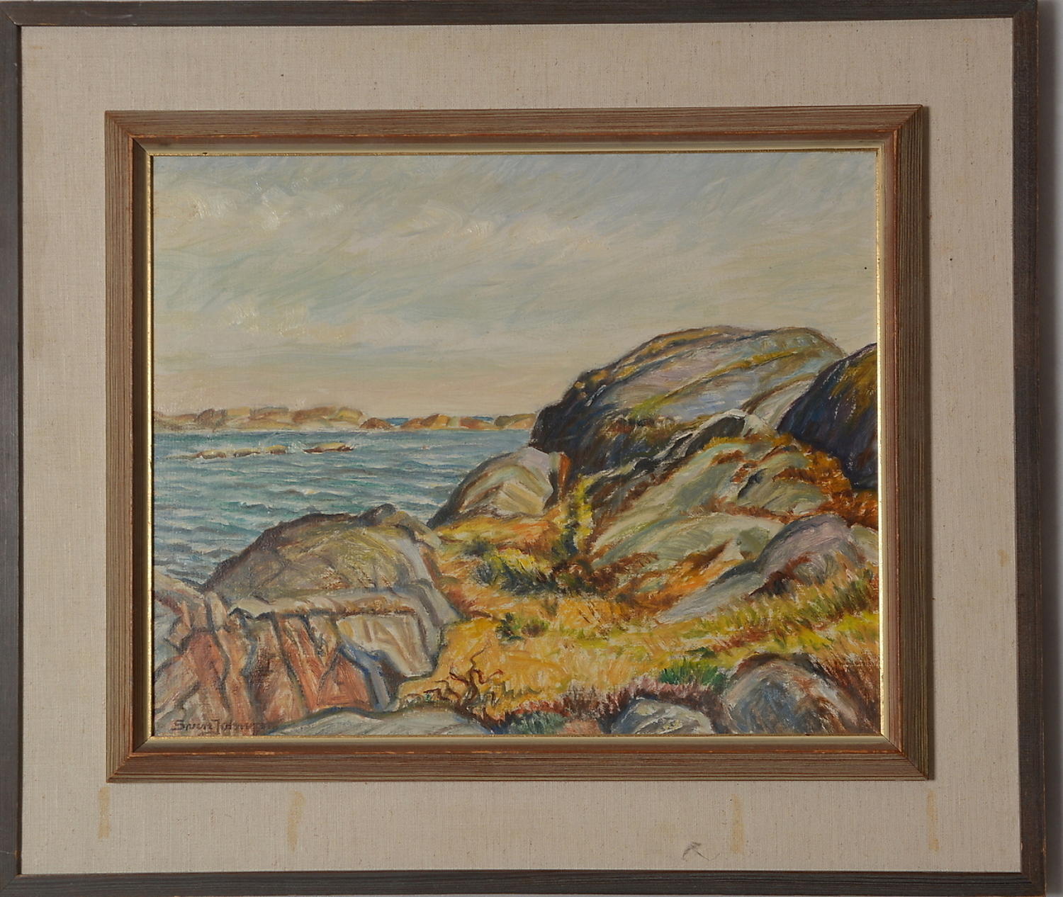 Unknown Artist, Swedish coastal rocks