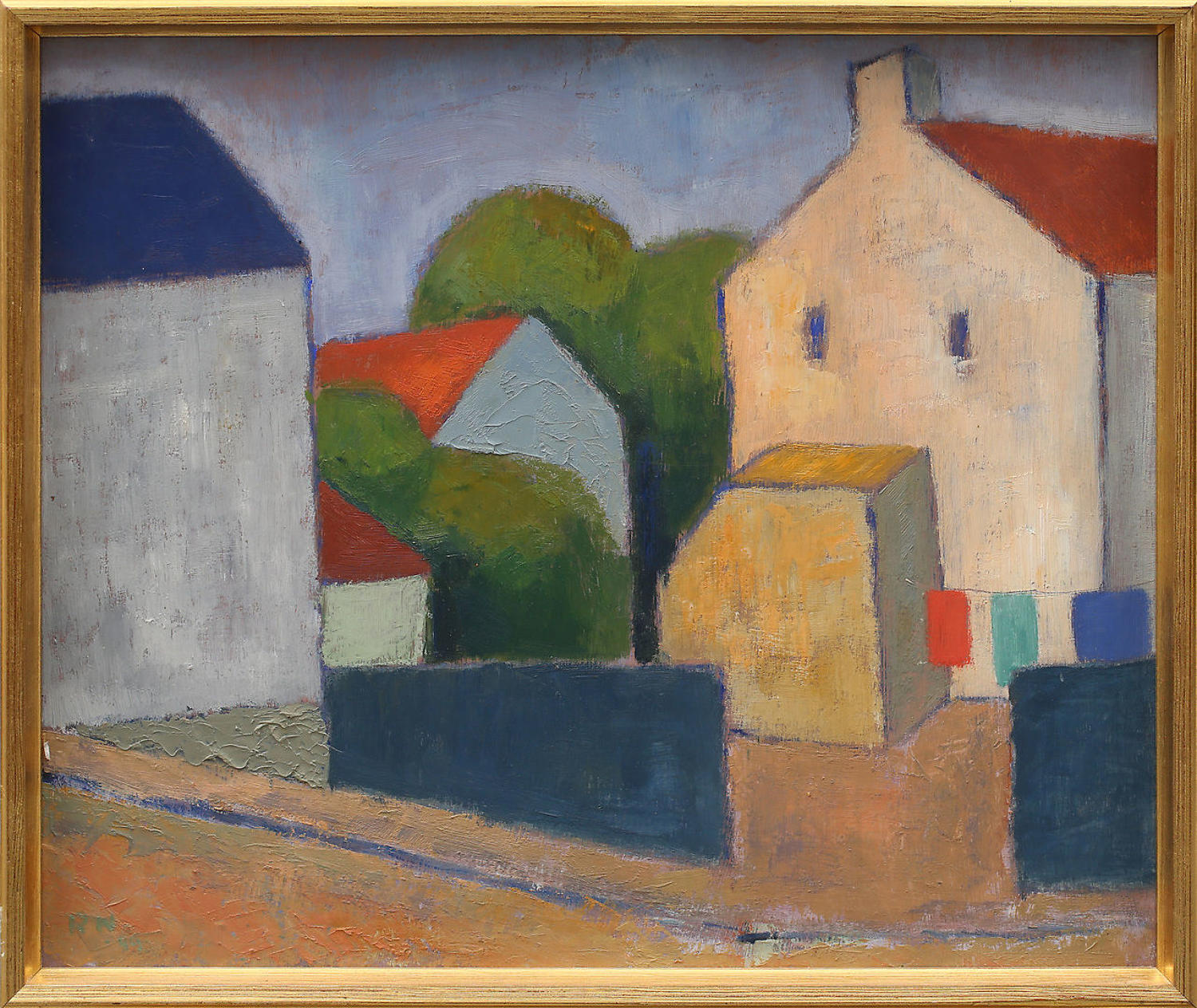Unknown artist, house gables